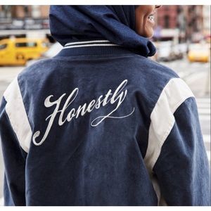 •American Eagle• Honestly Varsity Jacket
